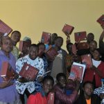 Some students with their Bibles